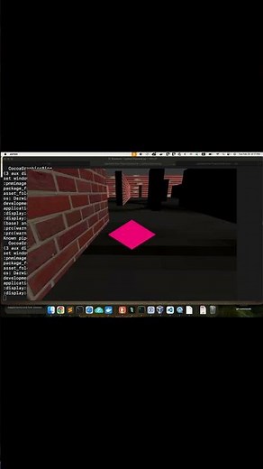 I created a horror game using Python and Ursina Engine. #shorts #coding #2025 #games