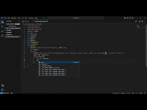 Menu driven program on Stack using Array in C | DSA in C |Implementation of Stack using Array Part1.