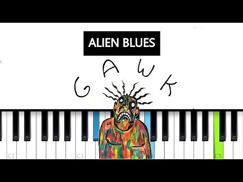 Vundabar - Alien Blues (Piano Tutorial)