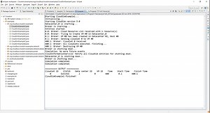 Guide to CloudsimExample1.java simulation workflow