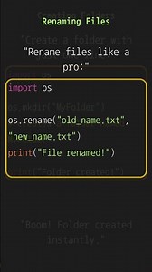 Automating Files & Folders in Python