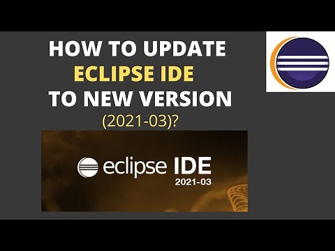 How to update Eclipse IDE to new version without uninstalling it | Update Eclipse IDE 2021-03