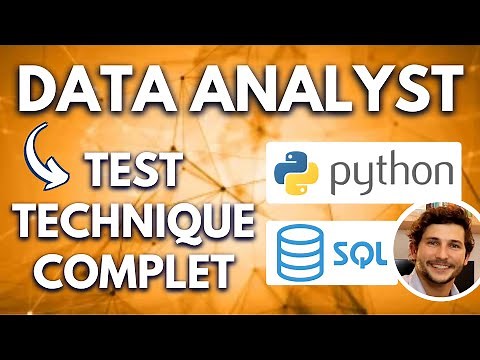 Mon test technique dans une start-up (Python & SQL codingame)