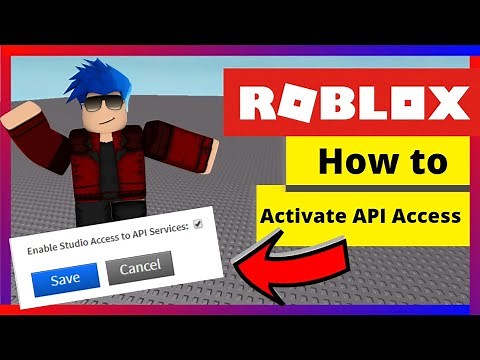 How to Enable API Services In Roblox (2020)