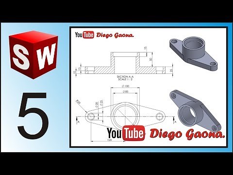 Tutorial Curso Básico en Solidworks Principiantes 5 | Diego Gaona