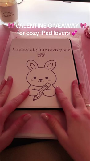 Cozy Valentine Giveaway: Win an iPad Cover and Stickers!