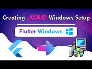 Flutter - Creating .exe Setup for Flutter Windows Desktop Apps | Flutter Tutorial | Inno Setup