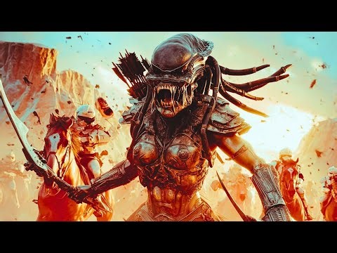 Epic Battle: Amazons vs Alien, Predator, Terminator & The Galactic Empire ⚔️🌌🔥