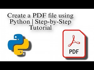 Create a PDF using Python | Complete Tutorial
