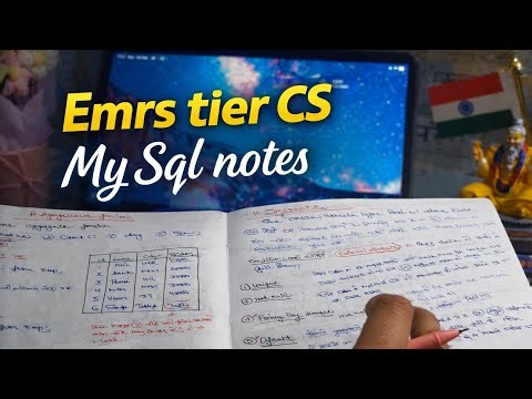 EMRS Tier 2 Computer Science 💻 | TGT PGT SQL Complete Notes 📚 | CS Exam Preparation 2026 #emrstier2🚀