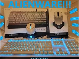 Alienware 610M Mouse and 510k Keyboard! Review!