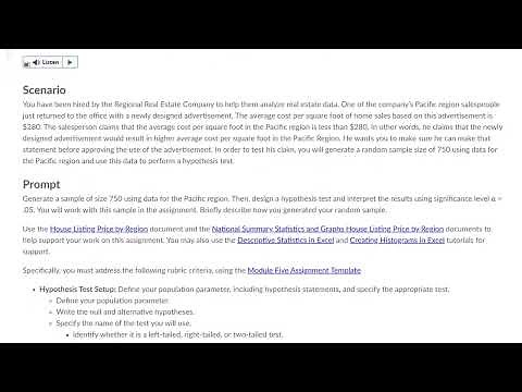 MAT240 - Module 5 Assignment