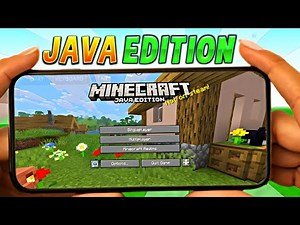 MINECRAFT JAVA EDITION ON MOBILE 🤩 | HOW TO PLAY JAVA EDITION ON MOBILE 📱 |