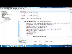 Java Program to perform Calculator Operation