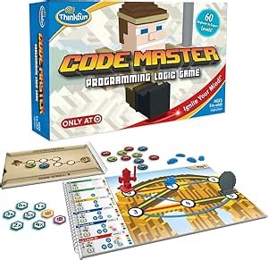 ThinkFun Code Master Programming Logic Game and STEM Toy – Teaches Programming Skills Through Fun Gameplay