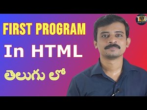 creating HTML programs by Telugu Web Guru | HTML - Part 2