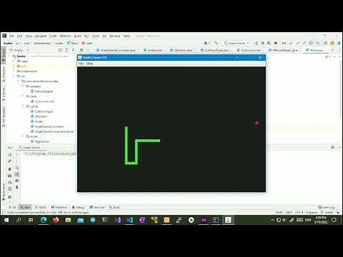 Snake Game With High Score System - Programmed in Java