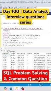 Day 100 | Real-Time SQL Interview Question – Data Migration Scenario (Data Analyst / Engineer)