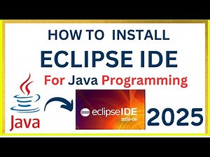 How to Install Eclipse IDE 2025-06 on Windows 11 with JDK 24 [ 2025 ] | Eclipse IDE with JDK 24