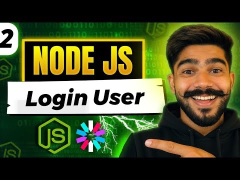 Login User in Node.js with JWT & Cookies | Full Auth Flow + Code Explained | CoderzArea