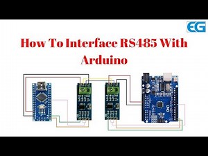 How to interface RS485 with Arduino.