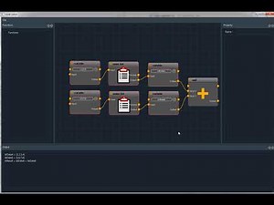 Node editor for python