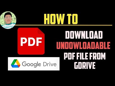 How to Download View Only or Undownloadable PDF from Google Drive | 100% Working Method