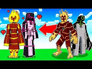 Ben 10's aliens turned into girls with Chaquetrix in Minecraft!