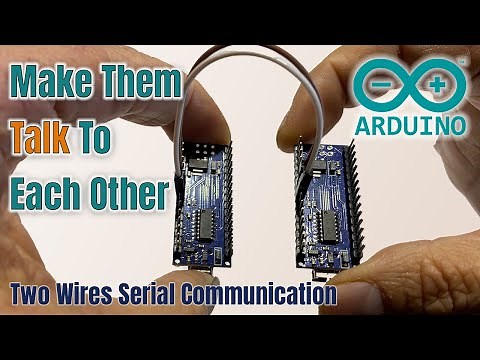 Effortlessly Communicate Between Two Arduinos with Just Two Wires!