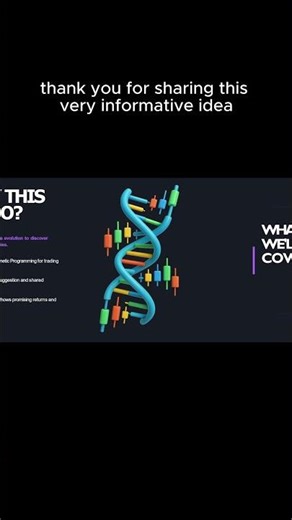 Genetic Programming Trading Indicator Python #algorithmictrading #trading #investing #aitrading