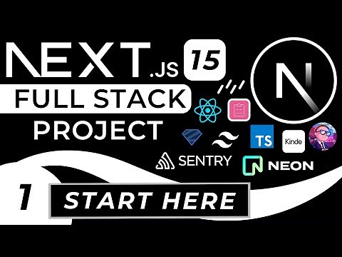 Next.js Full Stack Project w/ Nextjs 15 & React 19