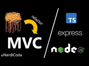 ⭐⭐ Refactor REST API using MVC Pattern and OOP with Node.js, Express.js and TypeScript-