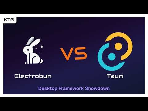 Electrobun vs Tauri - Which Desktop Framework Should You Use?