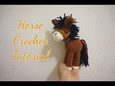 how to crochet horse