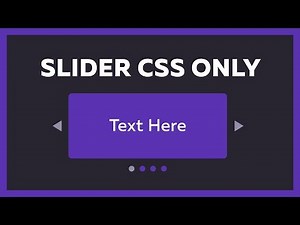 Responsive Slider Using HTML & CSS Only
