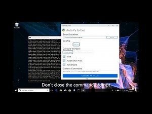 how to convert python scripts into executable(.exe) using auto-py-to-exe|the easiest way!!!