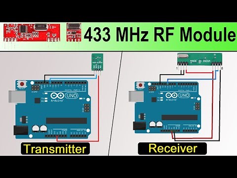 How 433 MHz RF Module Works & Interfacing with Arduino