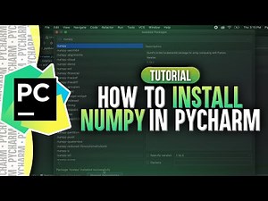 How To Install NumPy In PyCharm