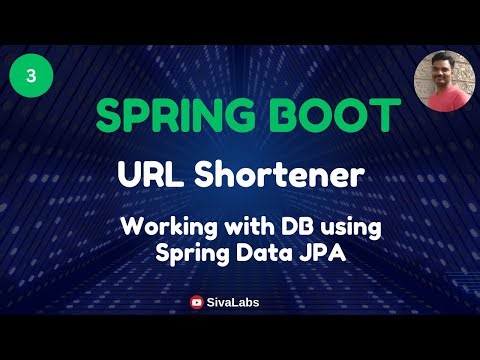 Spring Boot: Build URL Shortener Application - Part 3: Working with Spring Data JPA