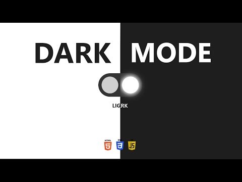 How to Implement Dark Mode in Your Website – Dark Mode Toggle with HTML, CSS, JS | TLB STATION
