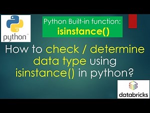 133. isinstance() | How to check data types using isinstance() in python? | #python PART 133