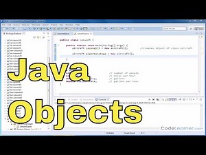Java Programming Tutorial - 05 - Storing and Accessing Instance Variables of an Object