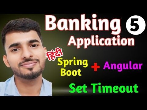 Banking application using Spring Boot | Full Stack Project using Angular + Spring Boot 👉5