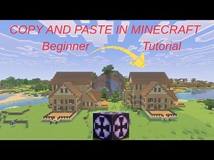 Minecraft Copy & Paste Hack – The EASIEST Way to Clone Builds!