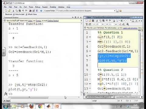 Block diagrams 10 - Tutorial sheet on nested loops and use of MATLAB
