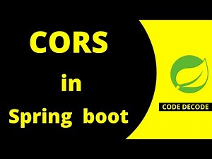 What is CORS In Spring boot | CORS Policy | CORS Interview Questions and Answer | Code Decode |