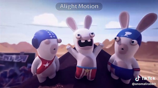 Animated Rabbit Invasion: Fun and Laughter Unleashed