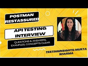 API Testing Interview Q&A |POSTMAN| RESTASSURED|#apitesting #api #restassured