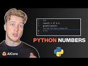 Python Numbers: Integers and Floats (Video Tutorial)