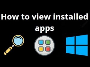 How to View Installed Apps or Programs on Your Windows 11 PC